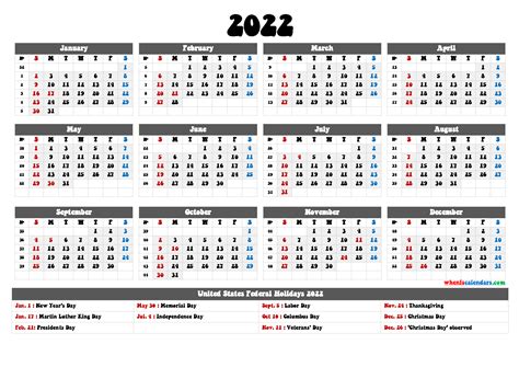 Ud Calendar 2022